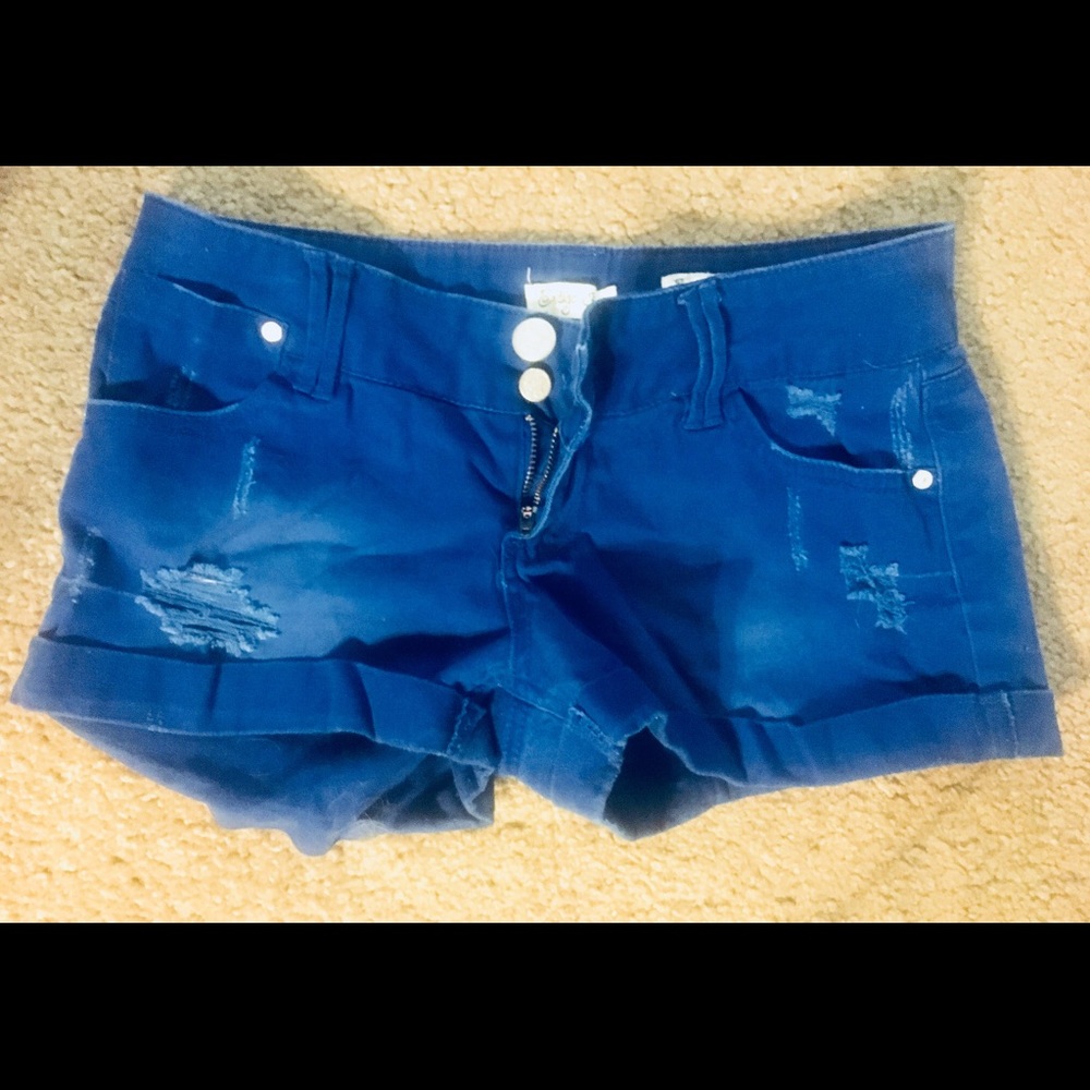 Royal Blue Shorts
